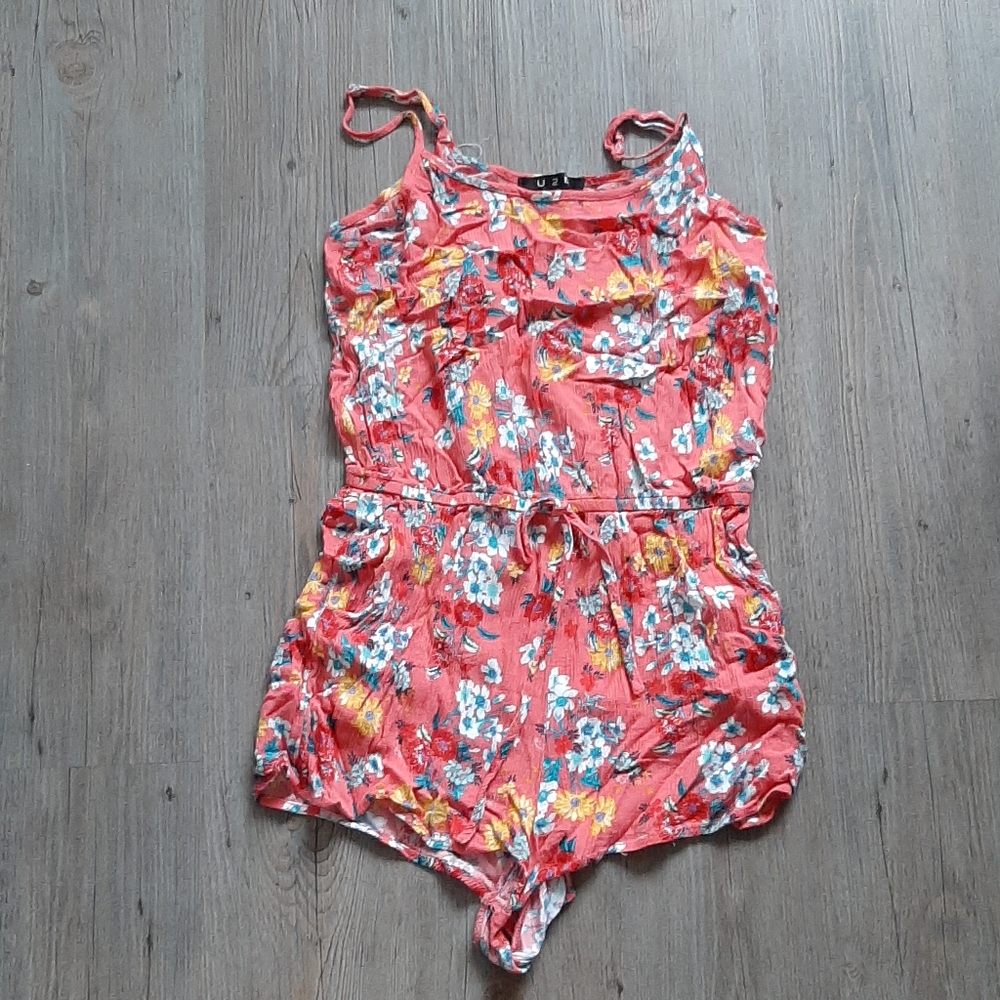 B2B Floral Romper - Small